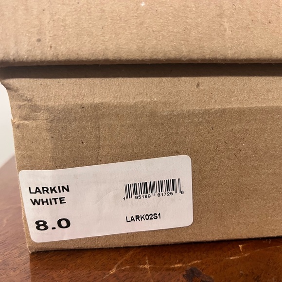 NWB Steve Madden Women's Larkin White Leather Lace up Boot - Multiple Sizes - Picture 17 of 17